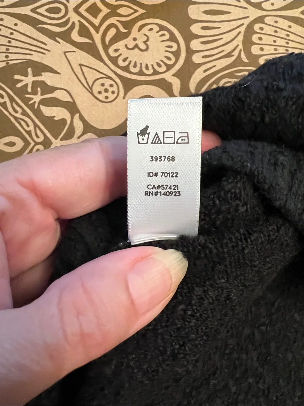 LOFT Black Women’s Hooded Sweater with Kangaroo Pocket
